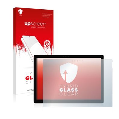 upscreen Hybrid Glass Clear Premium Panzerglasfolie für Microsoft Surface Pro 6