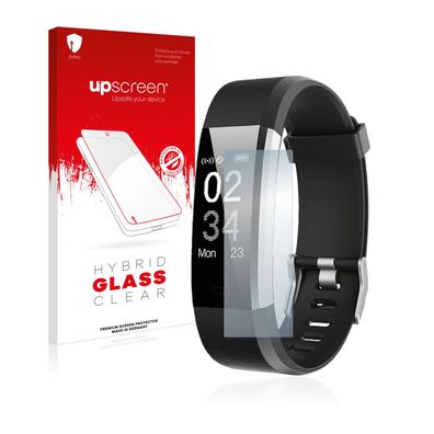upscreen Hybrid Glass Clear Premium Panzerglasfolie für Swisstone SW 600 HR