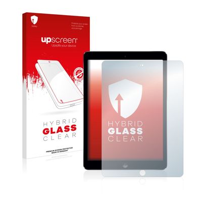 upscreen Hybrid Glass Clear Premium Panzerglasfolie für Apple iPad Air 2013