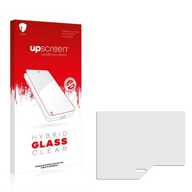 upscreen Hybrid Glass Clear Premium Panzerglasfolie für Safran Morpho Tablet 2