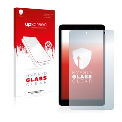 upscreen Hybrid Glass Clear Premium Panzerglasfolie für Chuwi Hi8 SE