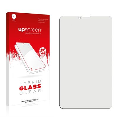 upscreen Hybrid Glass Clear Premium Panzerglasfolie für Navitel T700 3G