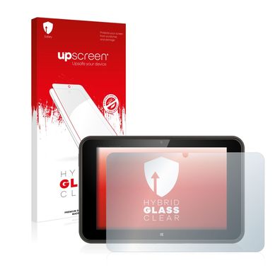 upscreen Hybrid Glass Clear Premium Panzerglasfolie für HP Pro Tablet 10 EE G1