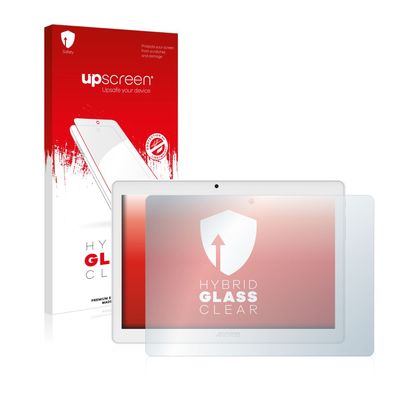 upscreen Hybrid Glass Clear Premium Panzerglasfolie für Archos Oxygen 101 4G