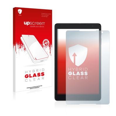 upscreen Hybrid Glass Clear Premium Panzerglasfolie für Alcatel 3T10