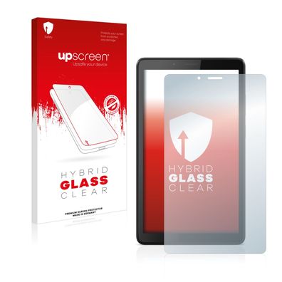 upscreen Hybrid Glass Clear Premium Panzerglasfolie für Lenovo Tab M7