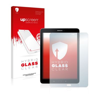 upscreen Hybrid Glass Clear Premium Panzerglasfolie für Samsung Galaxy Tab S3 LTE