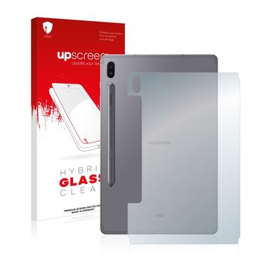 upscreen Hybrid Glass Clear Premium Panzerglasfolie für Samsung Galaxy Tab S6 LTE ...