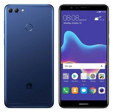 Huawei Y9 2018 FLA-L21 Blau 32GB/3GB LTE DualSim Android Smartphone