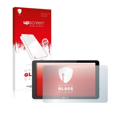 upscreen Hybrid Glass Clear Premium Panzerglasfolie für Archos 101f Neon