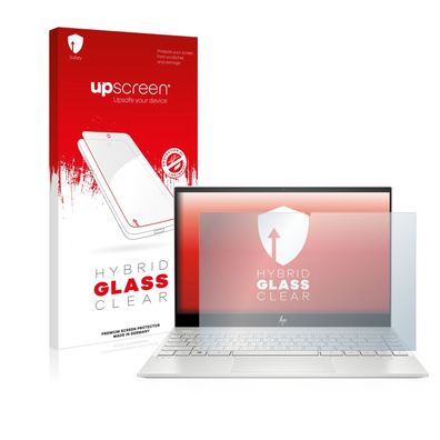 upscreen Hybrid Glass Clear Premium Panzerglasfolie für HP Envy 13-aq1176ng