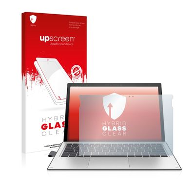 upscreen Hybrid Glass Clear Premium Panzerglasfolie für HP Elite x2 1013 G3