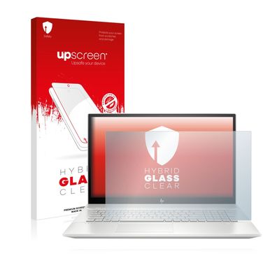 upscreen Hybrid Glass Clear Premium Panzerglasfolie für HP Envy 17-ce1611ng