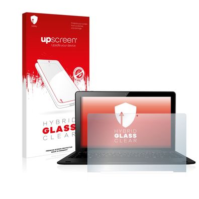 upscreen Hybrid Glass Clear Premium Panzerglasfolie für Odys Maven Win 12 Pro 2-in-1