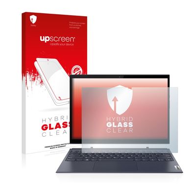 upscreen Hybrid Glass Clear Premium Panzerglasfolie für Lenovo Yoga Duet 7