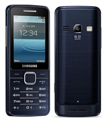 Samsung GT-S5611 Black Blue Dual Sim MP3 UKW Radio Kamera Bluetooth microSD Tasten...