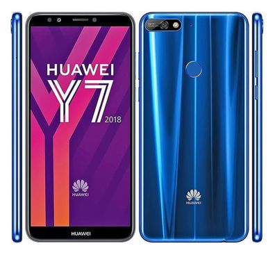 Huawei Y7 Blau LDN-L21 Dual Sim 15,21cm (5,99Zoll) 2GB/16GB LTE Android Smartphone