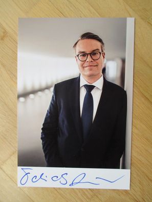 MdB Die Grünen Politiker Dr. Tobias Lindner - handsigniertes Autogramm!!!