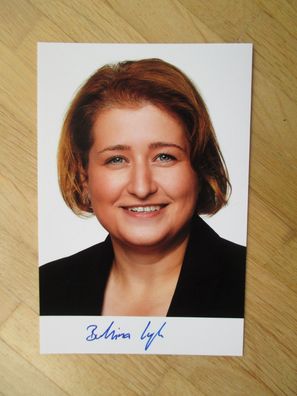 MdB SPD Politikerin Bettina Lugk - handsigniertes Autogramm!!!