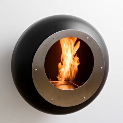 Cocoon Fires VELLUM Designer Ethanolkamin Schwarz