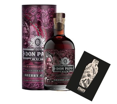 Don Papa Rum Sherry Cask 0,7L (45% Vol) aged in american oak barrels Rhum Ron