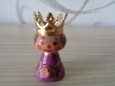 kleiner König, Dekorations- bzw. Spielfigur , Erzgebirge 2,8cm