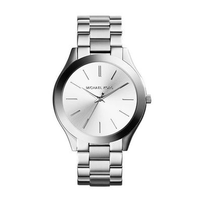 Damenuhr - Michael Kors MK3178 Analog Quartz, Edelstahlarmband, Silber, 42 mm