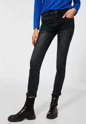 Street One - Casual Fit Jeans in Black Washed