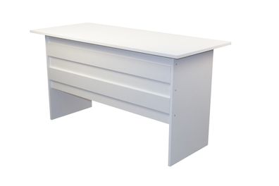 Schreibtisch weiß 140x60x74 cm Computertisch Arbeitstisch Home Office Tisch NEU