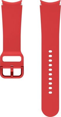 Samsung ET-SFR87 Sport Armband M/ L - Rot für Galaxy Watch4 (40 mm), Watch4 Classic