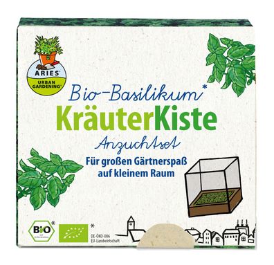 ARIES Kräuter-Kiste Bio Basilikum