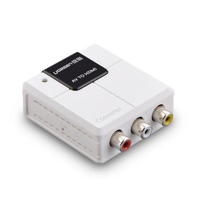Ugreen Konverter von Analog-zu-Digital Audio-Video-Signal RCA - HDMI Weiß (40225)