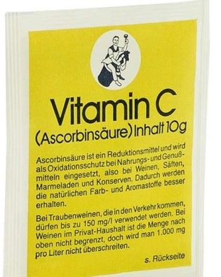 Kitzinger Ascorbinsäure Vitamin C 10g