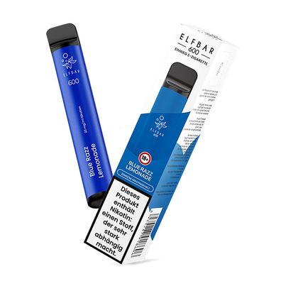 ELFBAR 600 Blue Razz Lemonade 20mg Nikotin e-Zigarette e-Shisha Vape