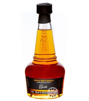 St. Kilian Nine Signature Edition Single Malt Whisky (55,3 % Vol., 0,5 Liter) (55,3 %