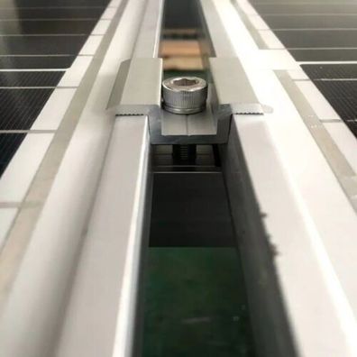 Photovoltaik Solar Mittelklemme Endklemme 30mm 35mm 40mm Montageschiene Zubehör DE