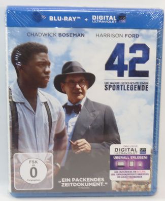 42 - Die wahre Geschichte einer Sportlegende - Harrison Ford - Blu-ray - OVP