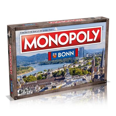 Winning Moves Monopoly - Bonn Brettspiel Gesellschaftsspiel Spiel Stadtedition
