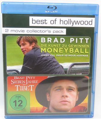 Moneyball - Sieben Jahre in Tibet - Brad Pitt - Blu-ray