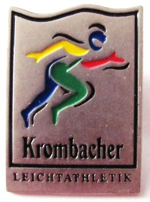 Krombacher Brauerei - Leichtathletik - Pin 25 x 18 mm