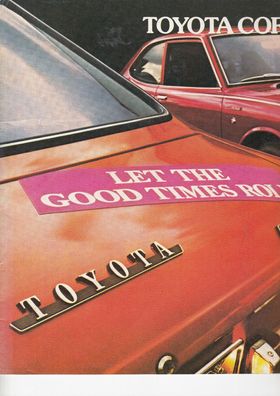 Toyota Corolla USA, Autoprospekt