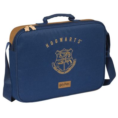 Harry Potter Magical Schultertasche Umhängetasche 38x28x6cm dunkelblau