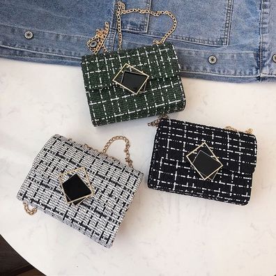 Schulter Luxus Handtaschen & kleine quadratische Umhängetasche für Frauen