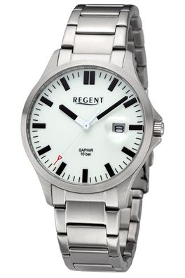 Regent Herren-Armbanduhr 10 Bar mit Leuchtzifferblatt 11150779