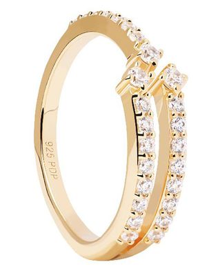 PDPaola Schmuck Damen-Ring Silber vergoldet AN01-865