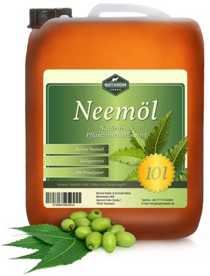Martenbrown® 10l Neemöl mit Emulgator fertig gemischt für sofortige Anwendung