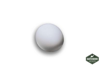 Martenbrown® Lockei für Fallenjagd Eiatrappe Kunststoffei Lockjagd Falsches Ei