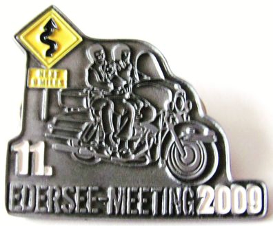 Edersee Meeting - Motorradtreffen 2009 - Pin 45 x 37 mm