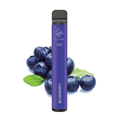 ELFBAR 600 Blueberry Nikotinfrei e-Zigarette Original ELF BAR® e-Shisha Vape