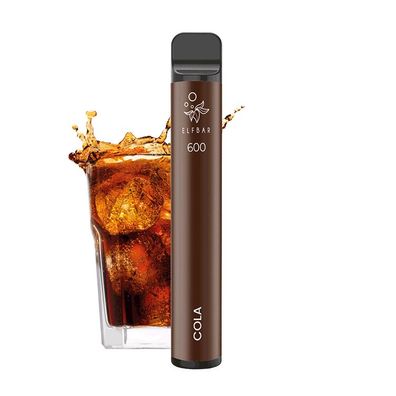 ELFBAR 600 Cola Nikotinfrei e-Zigarette Original ELF BAR® e-Shisha Vape